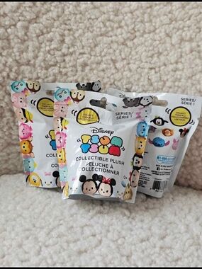 Disney Tsum Tsum Collectible Plush Blind Bag - White Packaging